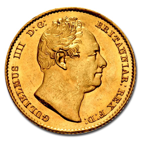 1833 Great Britain Gold Sovereign William IV MS-63 NGC 1833 Great Britain Gold Sovereign William IV MS-63 NGC